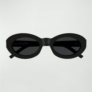 YSL Black Logo Sunglasses SL M136